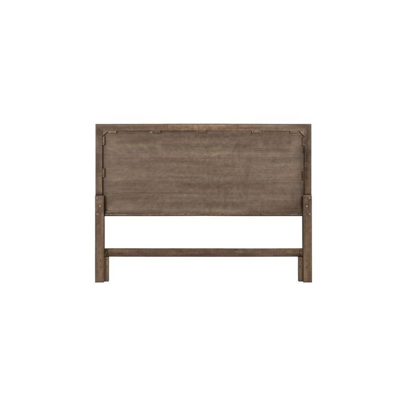 Liberty Furniture Shaker Lakes Queen Panel Bed Headboard - Brown Maple Wood