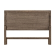 Liberty Furniture Shaker Lakes Queen Panel Bed Headboard - Brown Maple Wood