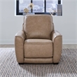 Liberty Furniture Blake Zero Wall Power Recliner - Oatmeal Brown Leather