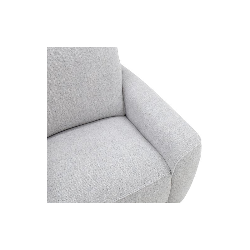 Liberty Furniture Blake Zero Wall Power Recliner - Smoke Gray Fabric