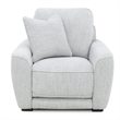 Liberty Furniture Blake Zero Wall Power Recliner - Smoke Gray Fabric