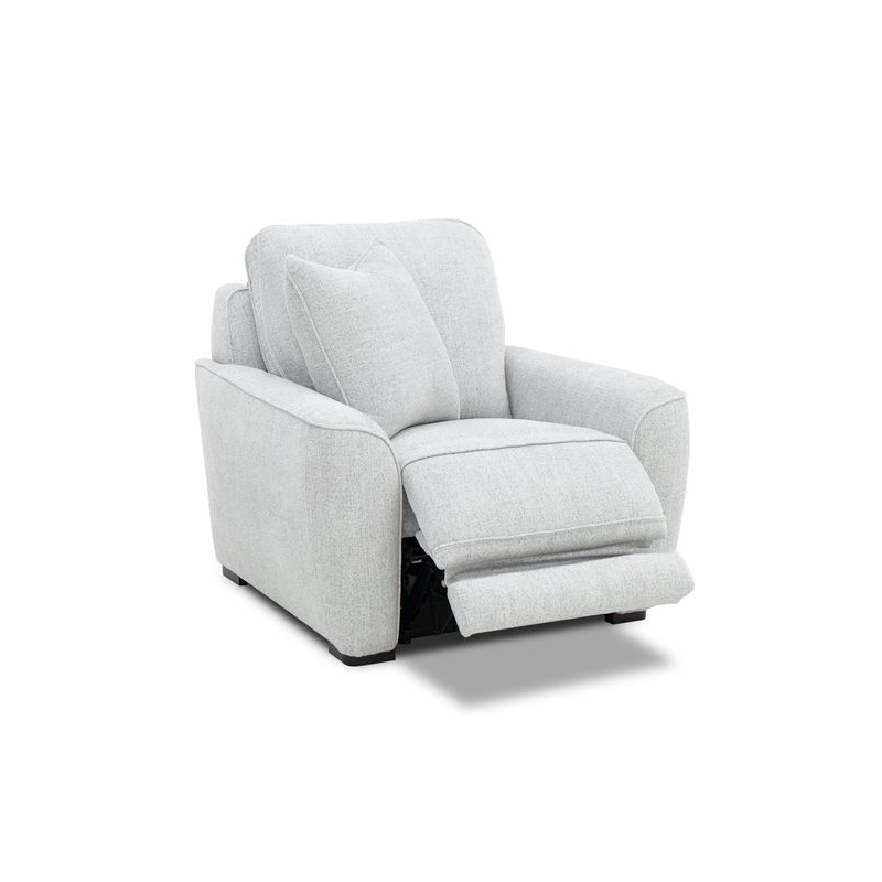 Liberty Furniture Blake Zero Wall Power Recliner - Smoke Gray Fabric
