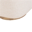 Liberty Furniture Nora Upholstered Swivel Accent Chair - Light Brown Trim