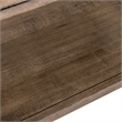 Liberty Furniture Shaker Lakes Open Night Stand with Charging Station - Brown