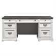 Liberty Furniture Allyson Park Home Office Complete 2 Desks & Credenza Set