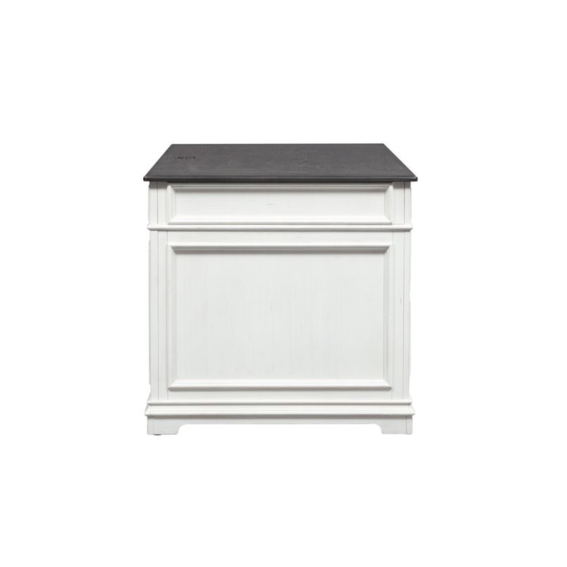 Liberty Furniture Allyson Park Home Office Complete 2 Desks & Credenza Set