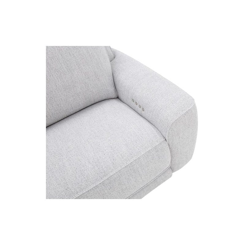 Liberty Furniture Blake Fabric Upholstered 6 Piece Sectional Sofa - Gray Smoke