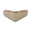 Liberty Furniture Blake Leather Upholstered 5 Piece Sectional Sofa - Oatmeal