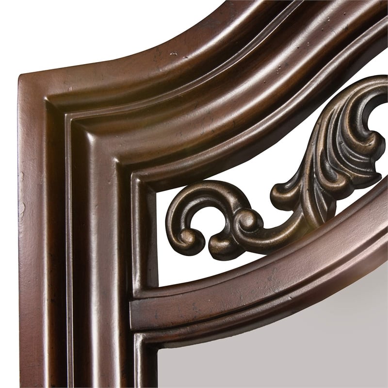 Messina Estates Dark Brown Mirror