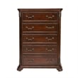 Messina Estates Dark Brown 5 Drawer Chest
