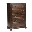 Messina Estates Dark Brown 5 Drawer Chest