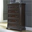 Messina Estates Dark Brown 5 Drawer Chest