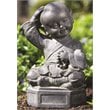 Alfresco Home Dreaming Buddha Garden Statue