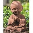 Alfresco Home Praying Buddha Garden Statue
