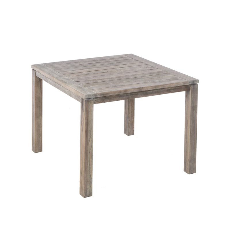 Alfresco Home Cornwall 5 Piece Woven Wood Patio Dining Set