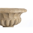 Alfresco Home Loranda Fiberstone Urn in Tallow