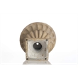 Alfresco Home Loranda Fiberstone Urn in Tallow