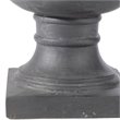 Alfresco Home Jovina Fiberstone Medium Urn Planter in Antique Dark Bronze