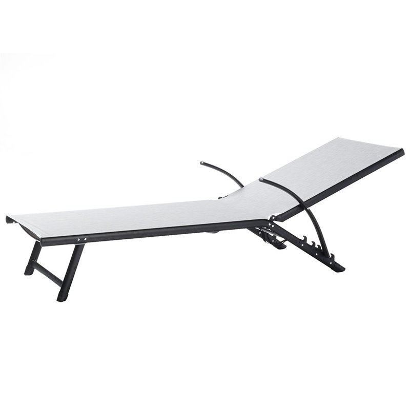 Alfresco Home Oceanview Adjustable Patio Chaise Lounge (Set of 2)