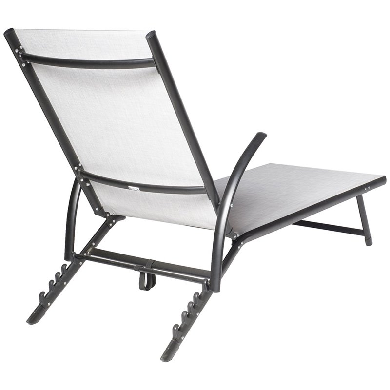 Alfresco Home Oceanview Adjustable Patio Chaise Lounge (Set of 2)