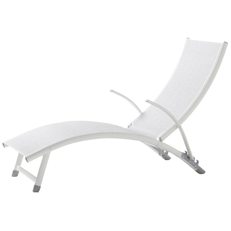 Alfresco Home Poolside Adjustable Patio Chaise Lounge (Set of 2)