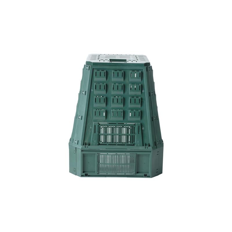 Alfresco Home Urban Evogreen Resin Outdoor Composter in Forest Green