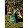 Alfresco Home Urban Evogreen Resin Outdoor Composter in Forest Green
