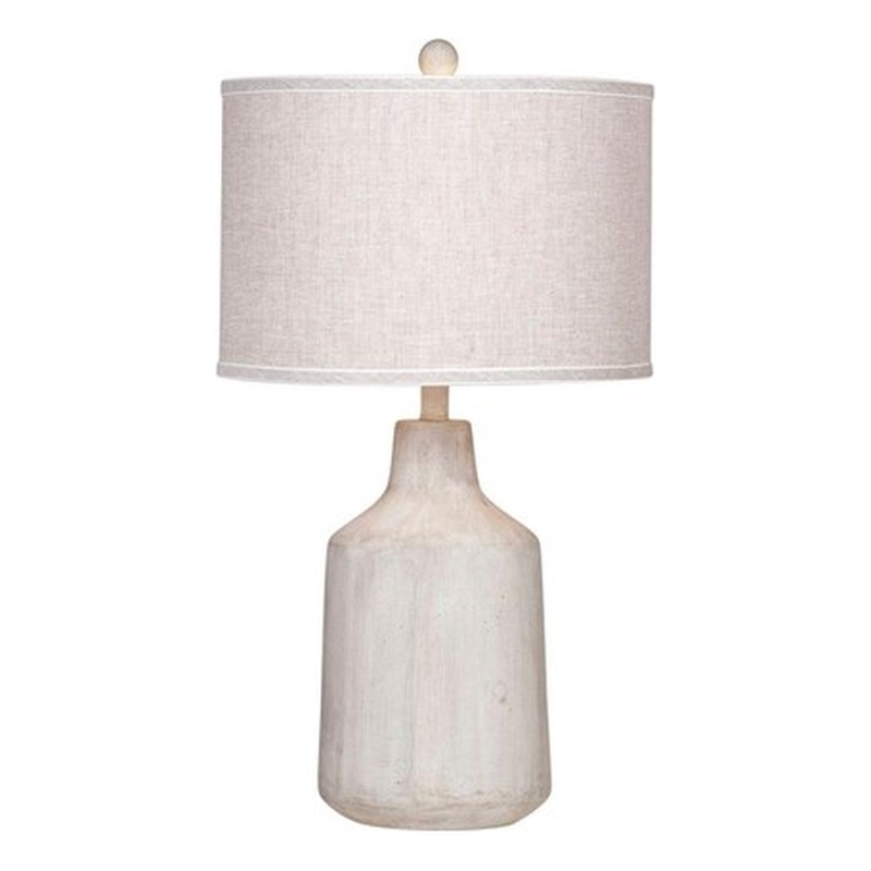 Dalton Table Lamp in Beige Stone