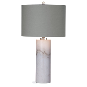 raywick table lamp in white marble