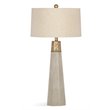 Bassett Mirror Rowan Table Lamp in Beige Cement Stone