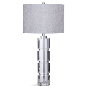 bethany crystal table lamp in clear