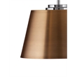 Bassett Mirror Ludlow Metal Pendant in Brass and Chrome