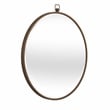 Bassett Mirror Quinn Metal Wall Mirror in Antique Bronze