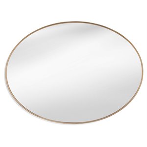 bassett mirror brigitte metal wall mirror in gold