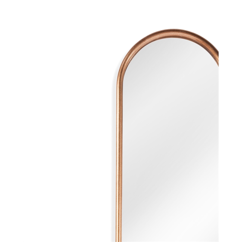 Bassett Mirror Westbury Wall Mirror in Antique Gold Polyurethane Frame