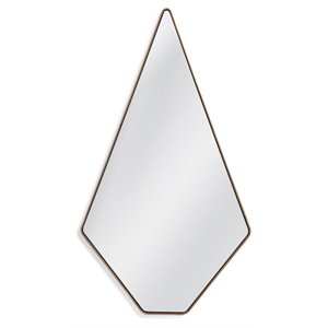 bassett mirror sophia metal wall mirror in gold