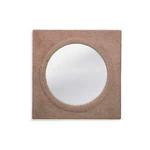 Bassett Mirror Avon Wall Mirror in Natural Wood