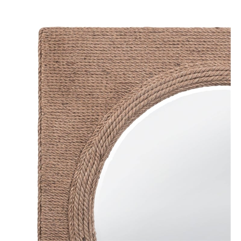 Bassett Mirror Avon Wall Mirror in Natural Wood