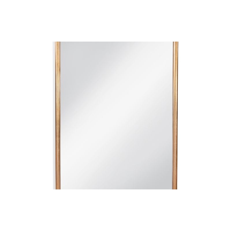 Brookings Leaner Mirror in Antique Gold Leaf Polyurethane Frame