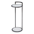 Surrey Marble Scatter Table in Black and White