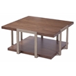 Brooke Wood Cocktail Table in Brown