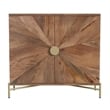 Neskowin Two Door Cabinet in Brown Mango Wood
