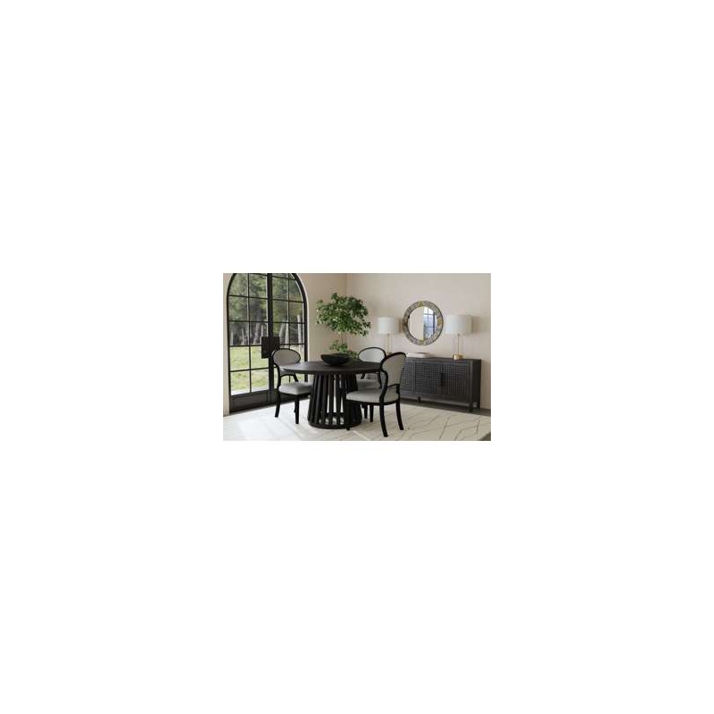 Mateo Wooden Dining Chair in Black