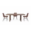 Cambria Reclaimed Wood Dining Table in Brown