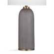 Azalea Metal Table Lamp in Gray Cement Finish
