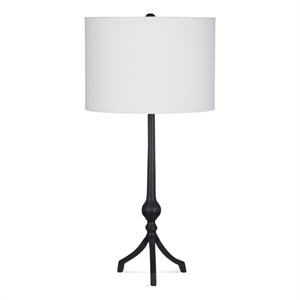 Samantha Metal Table Lamp in Bronze Finish