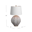 Annapurna Table Lamp in Gray Resin