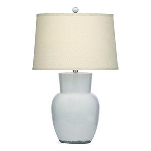keaton white ceramictable lamp