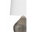 Lyndler Gray Metal Table Lamp