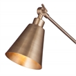 Del Norte Gold Metal Table Lamp